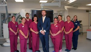 Dr Chris Critoph and his team at the facility for CPETs.